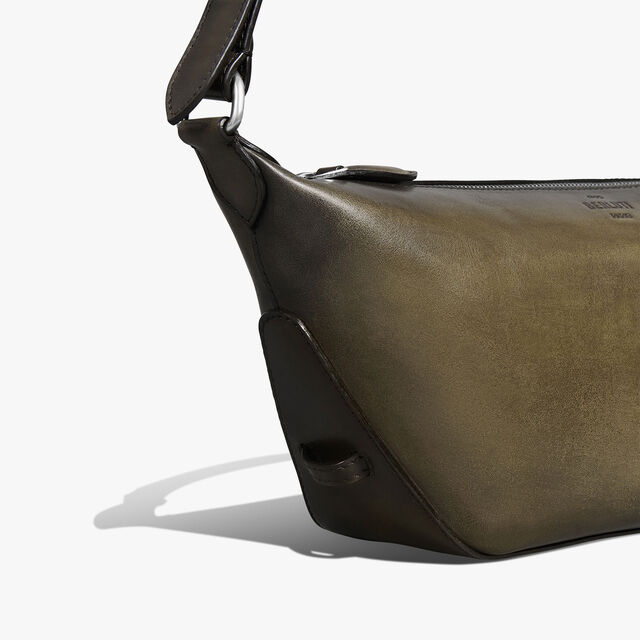Toujours Soft Zipped Hobo Xs Scritto Leather Messenger