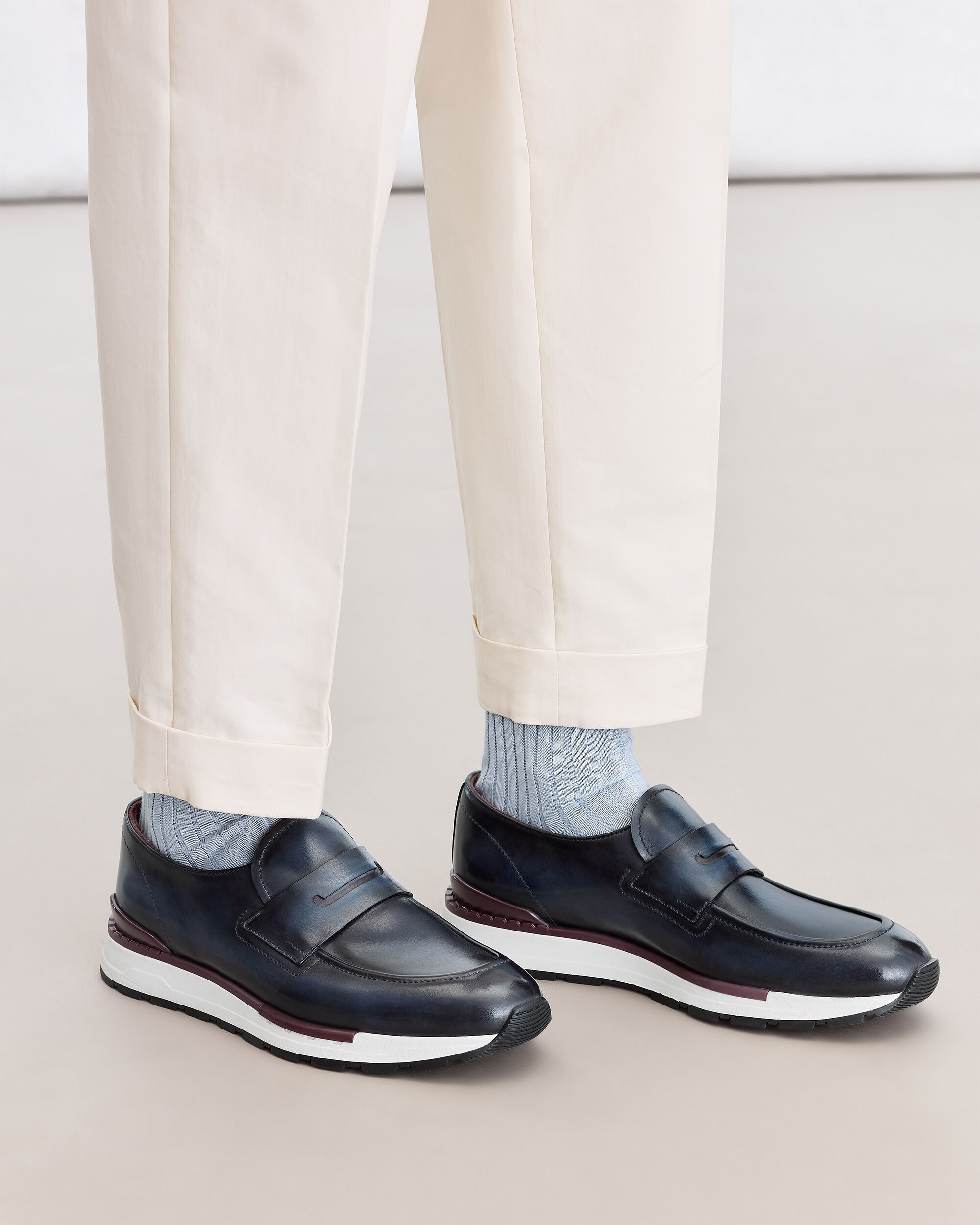 Fast Track Loafer, Nero Blu, hi-res