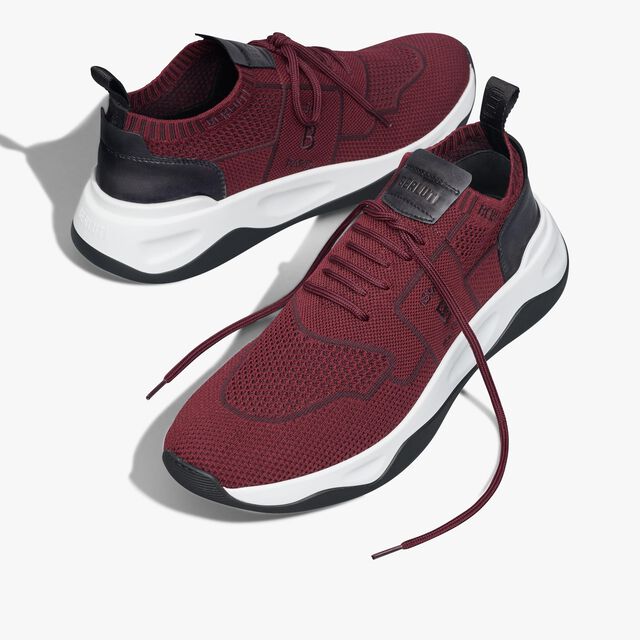 Shadow Knit And Leather Sneaker, SAINT EMILION TRI, hi-res 7