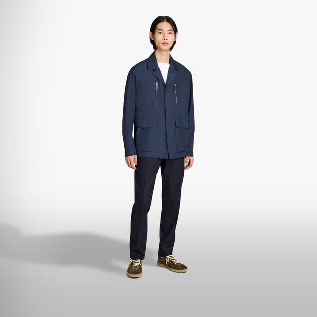 Technical Travel Jacket, COLD NIGHT BLUE, hi-res 4