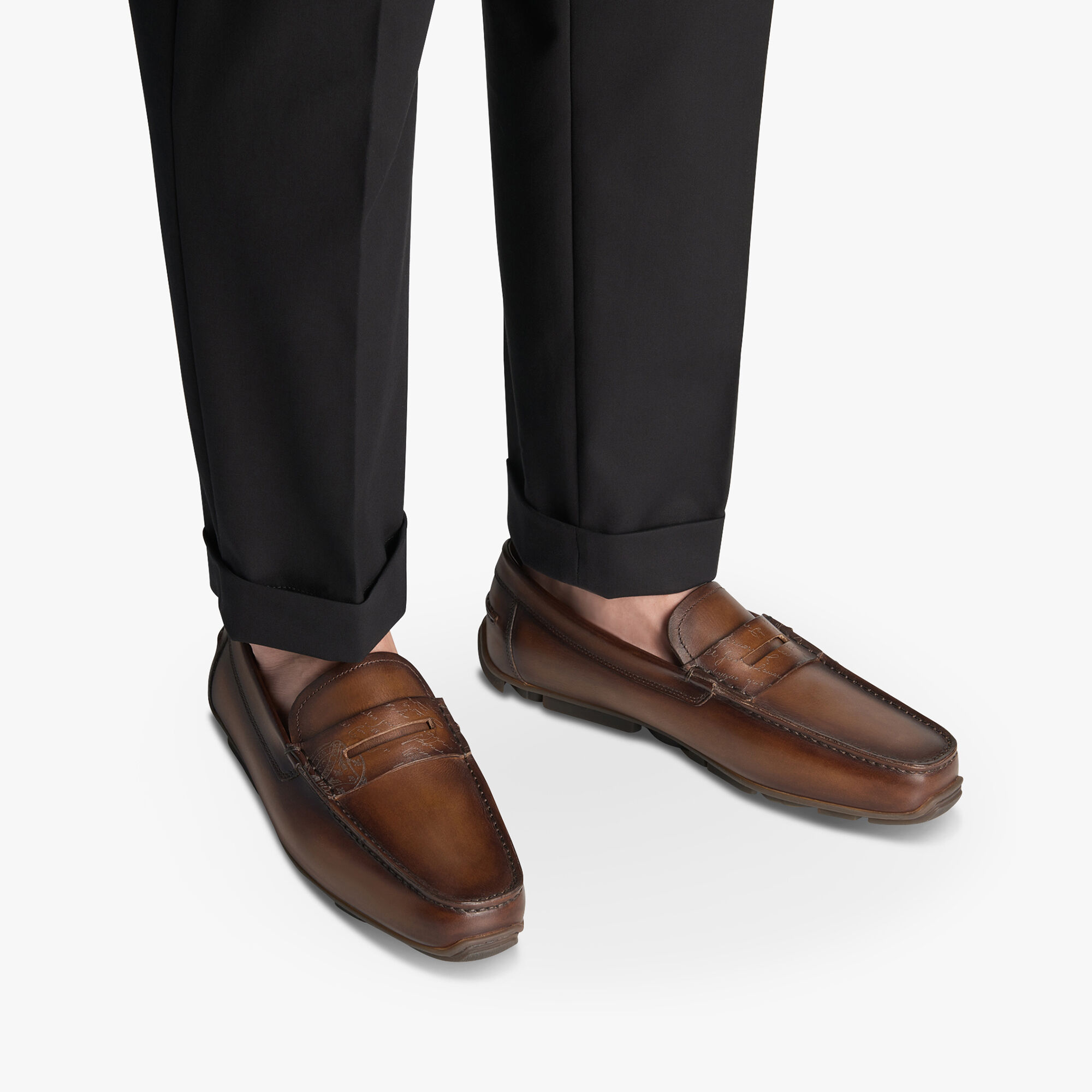 Berluti driving shoes clearance