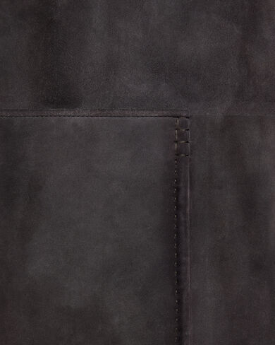 Patina Leather Foresti&egrave;re Jacket, Warm Purple Grey, hi-res
