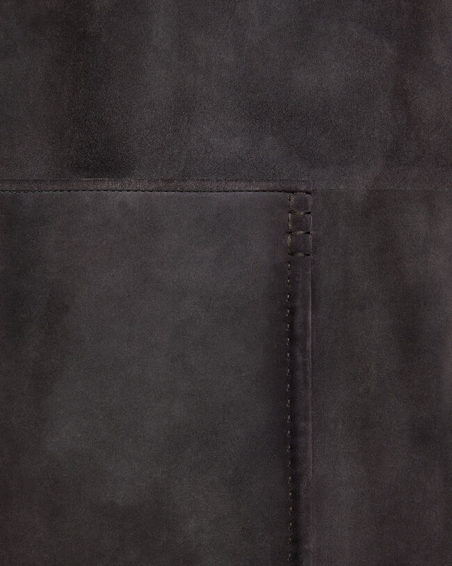 Patina Leather Foresti&egrave;re Jacket, Warm Purple Grey, hi-res