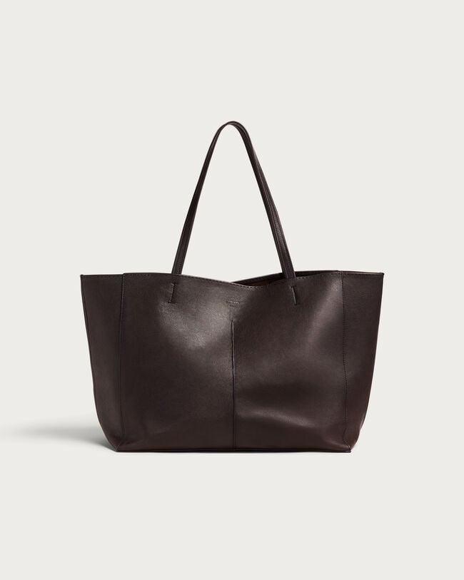 Carry More Tote Bag, Dark Brown, hi-res