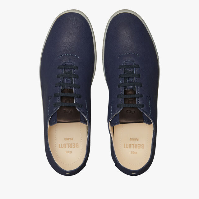 Eden Leather Sneaker, NAVY BLUE, hi-res 3