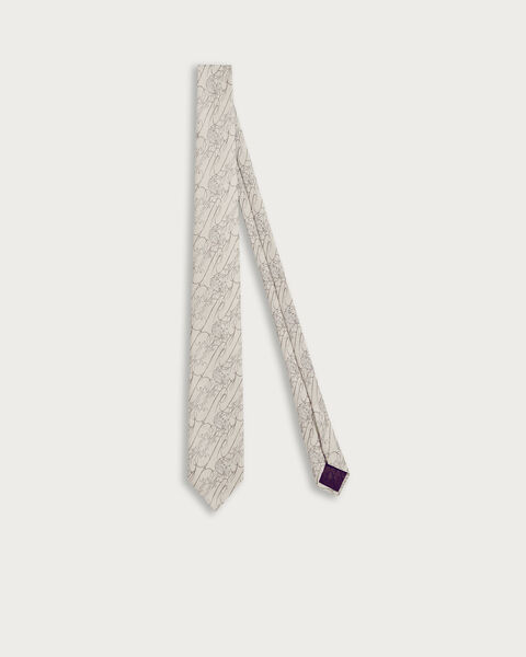 ヘリンボーン スクリットパターン タイ, Natural Beige, hi-res