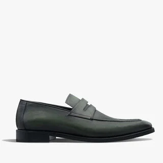 Andy Démesure Neo Flex Venezia Softy Calf Leather Loafer, NERO VERDE, hi-res