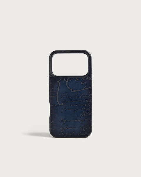 iPhone 17 Pro Max Case, Nero Blu, hi-res