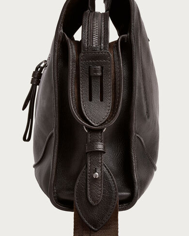 Un Jour Briefcase, Dark Brown, hi-res