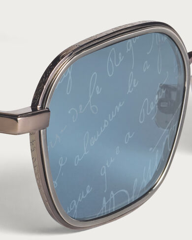 Sirius太阳眼镜, Black Gold & Silver Scritto, hi-res