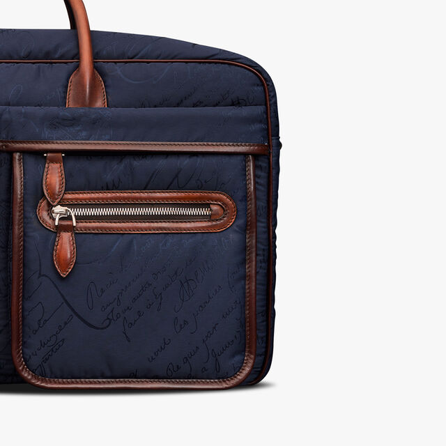 Weekend Nylon Scritto Travel Bag