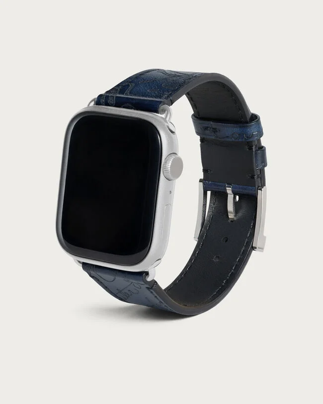 Apple Watch Bracelet, Nero Blu, hi-res