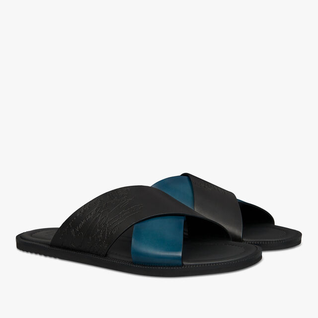 Sifnos Scritto Leather Sandal