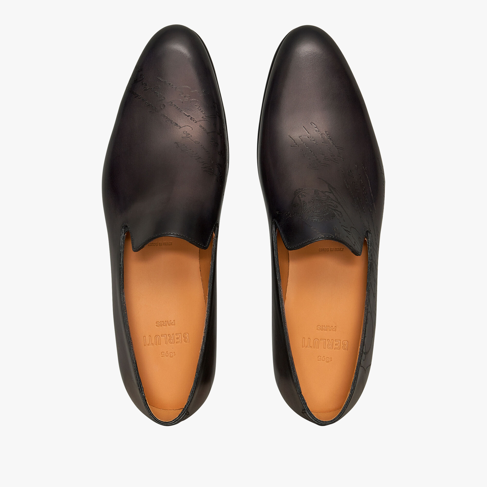 Cursive Galet Scritto Leather Loafer | Berluti US