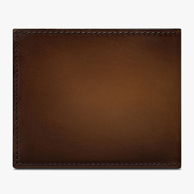 Makore Slim Leather Compact Wallet, CACAO INTENSO, hi-res 2
