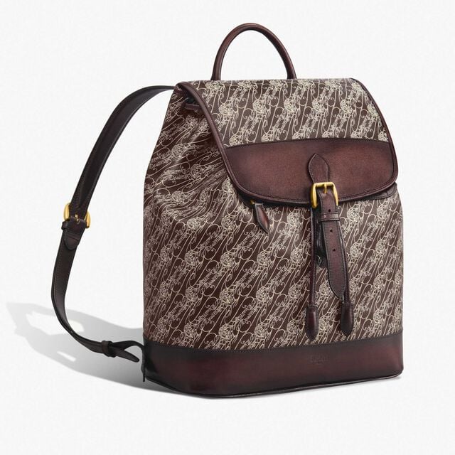 Sac À Dos Toile Marbeuf Backpack, DARK BROWN + MADURO, hi-res 2