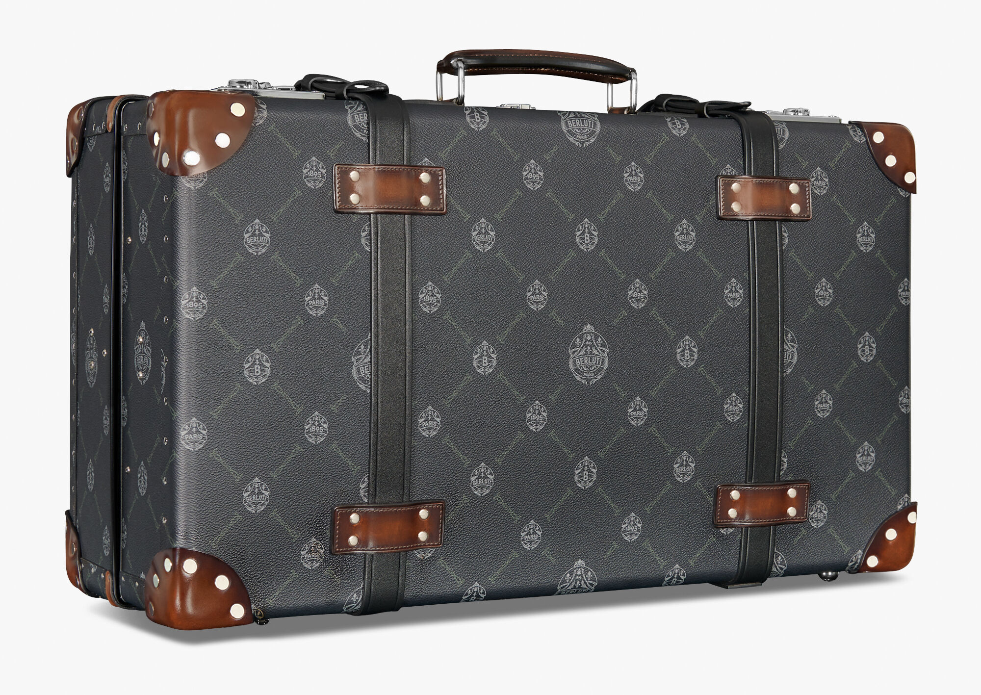 leather suitcase