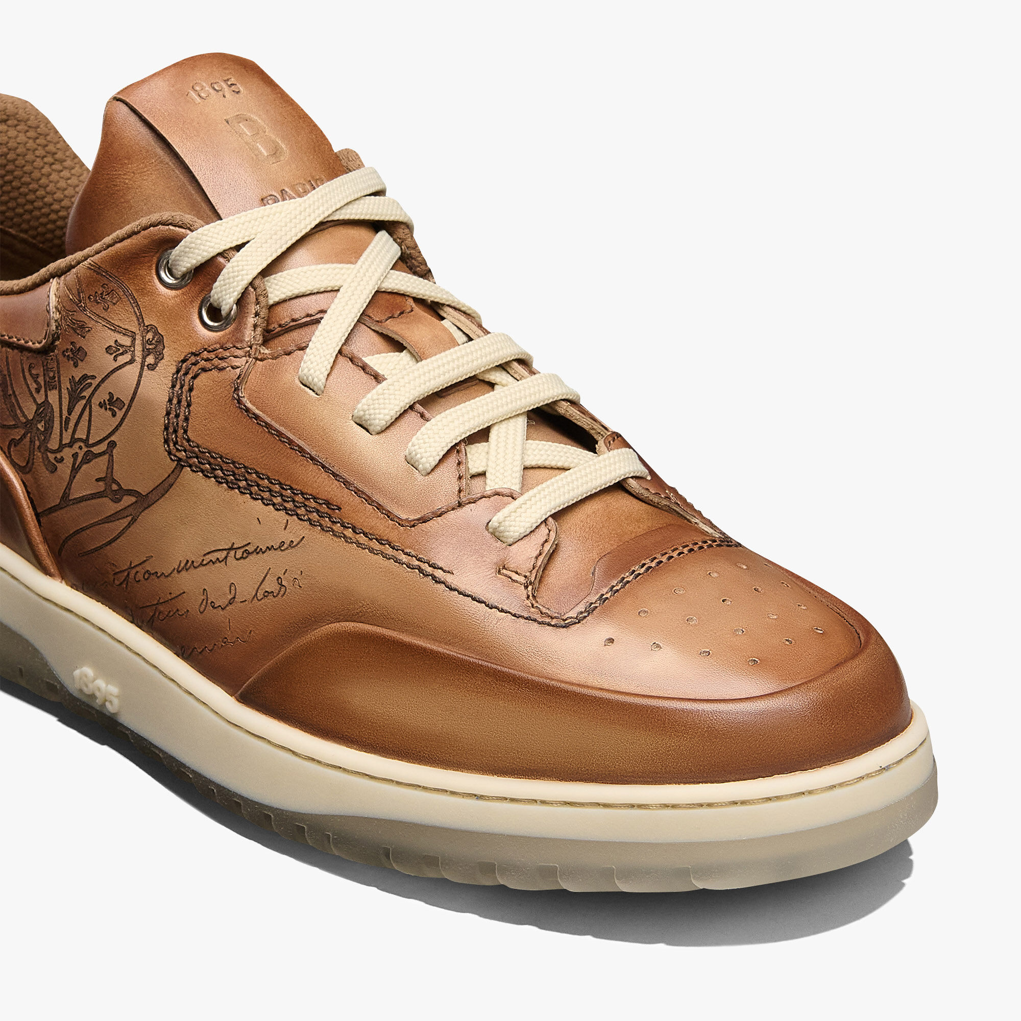 BERLUTI - 美品 ベルルッティ Berluti スニーカー カリグラフィ
