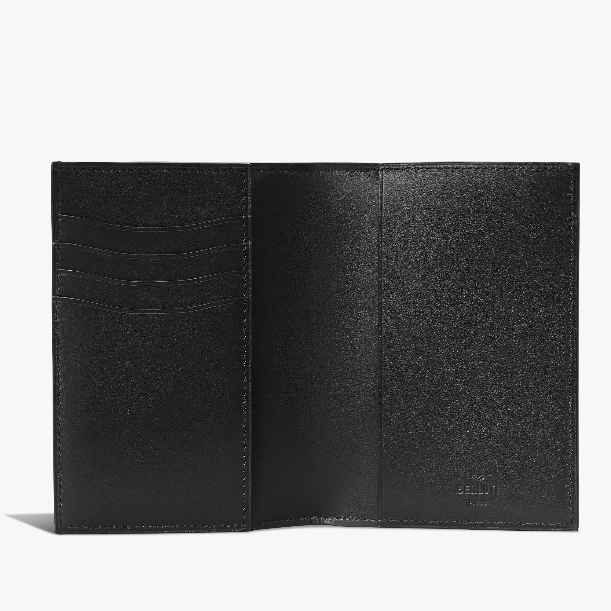 Escale Gradiant Scritto Leather Passport Holder | Berluti US