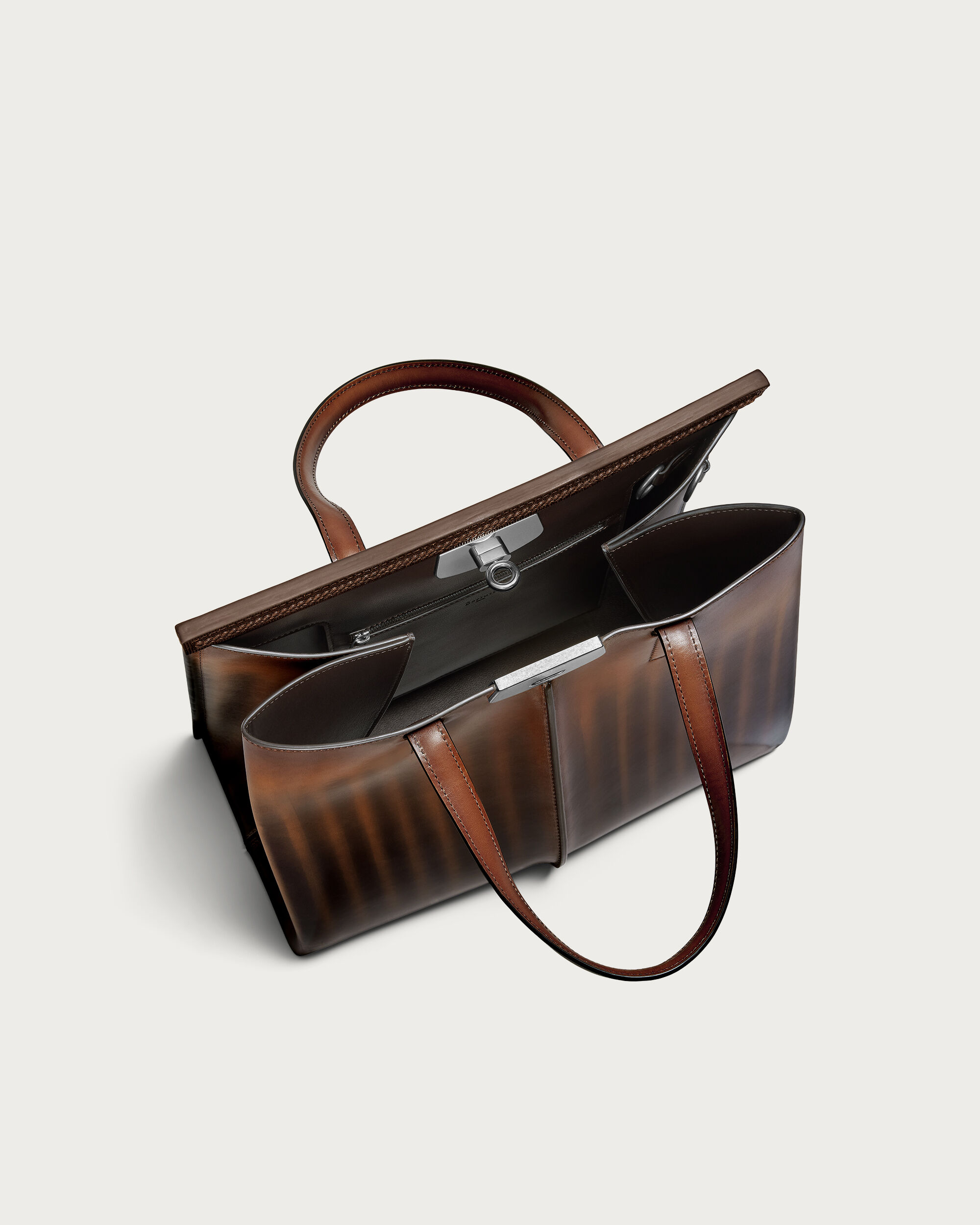 Luti 38 Tote Bag, Marrone & Nero, hi-res