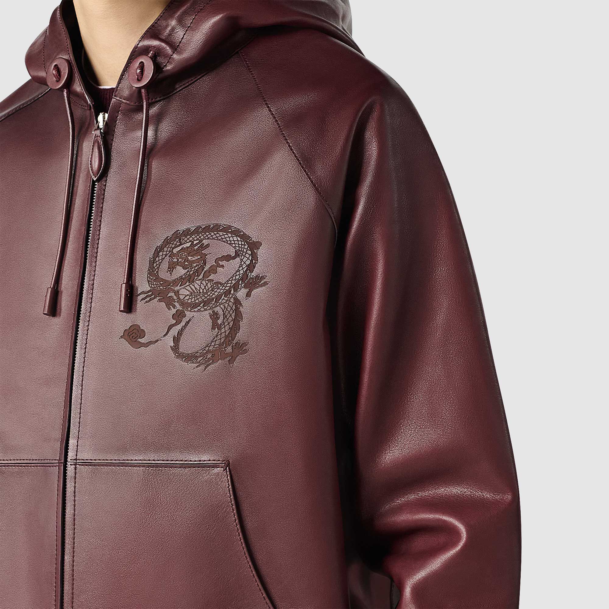 Patina Leather Hoodie | Berluti GB