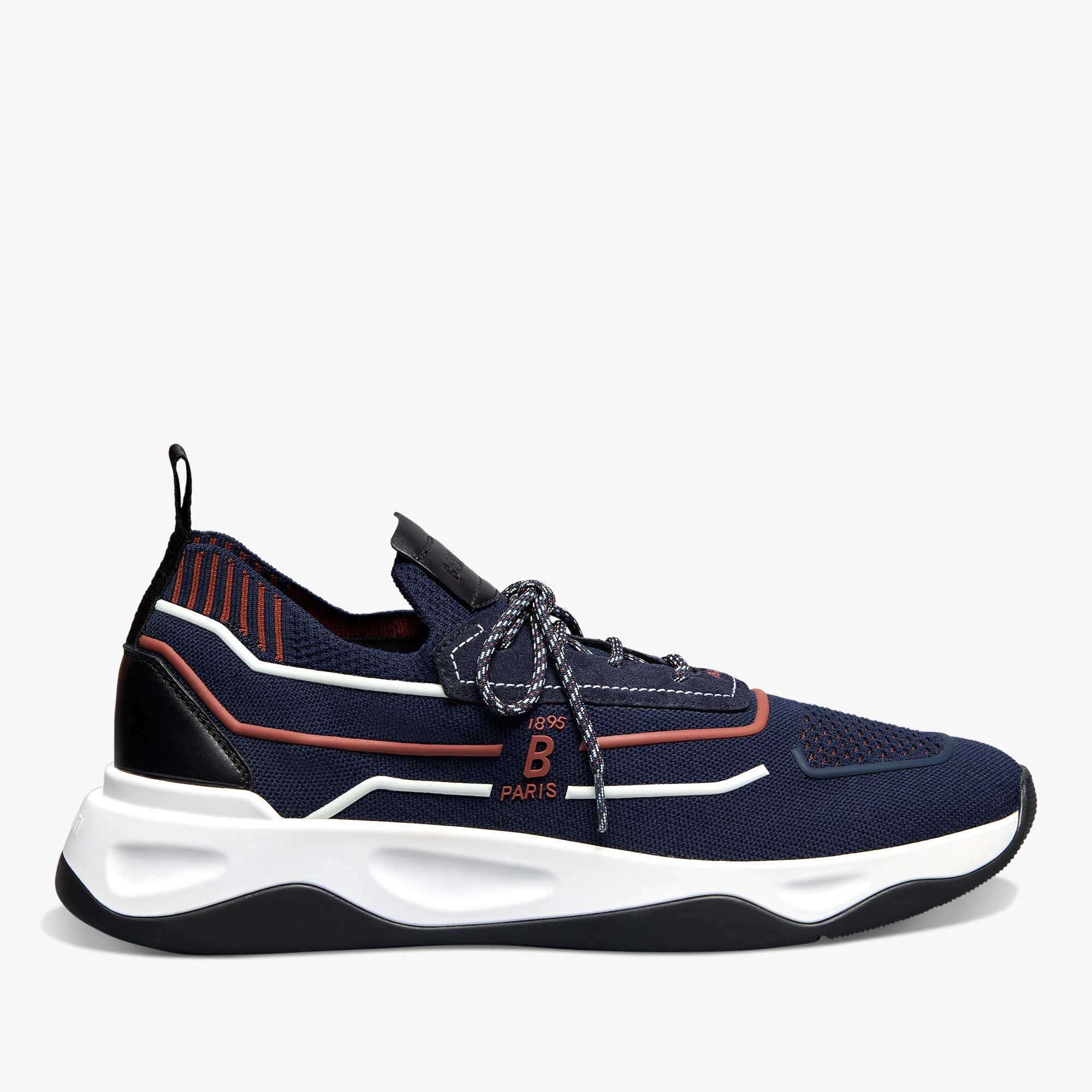 Shadow Knit And Leather Sneaker Berluti AT