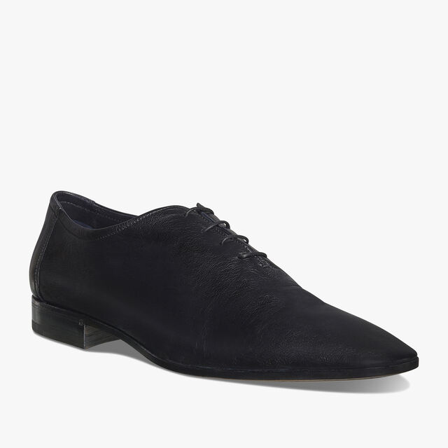 Lorenzo Kangaroo Leather Oxford, NERO, hi-res 2