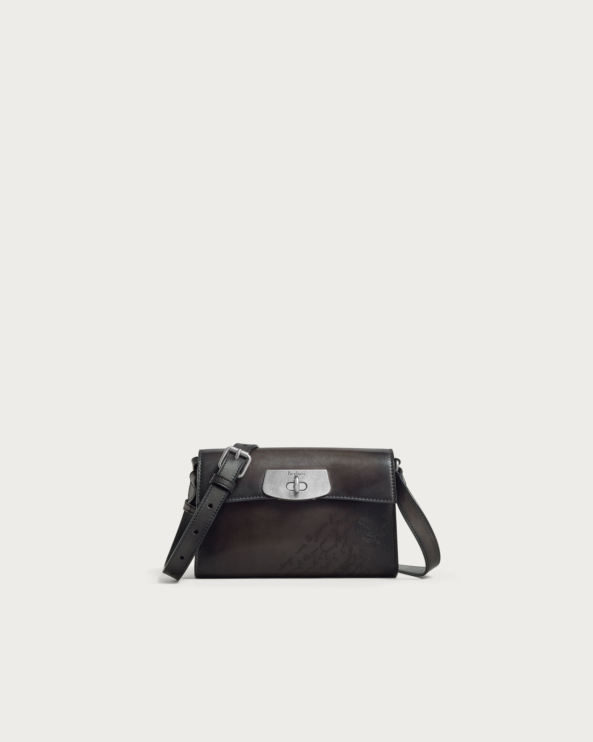 E'Mio Pouch On Strap Messenger, Nero Grigio, hi-res