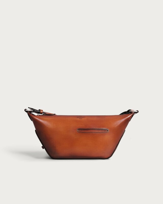 Toujours Soft Zipped Hobo XS Messenger, Arancio Vermiglio, hi-res