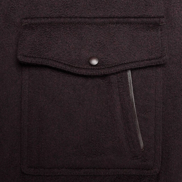 Blouson Aviateur en Cachemire, NERO BORDO, hi-res 7