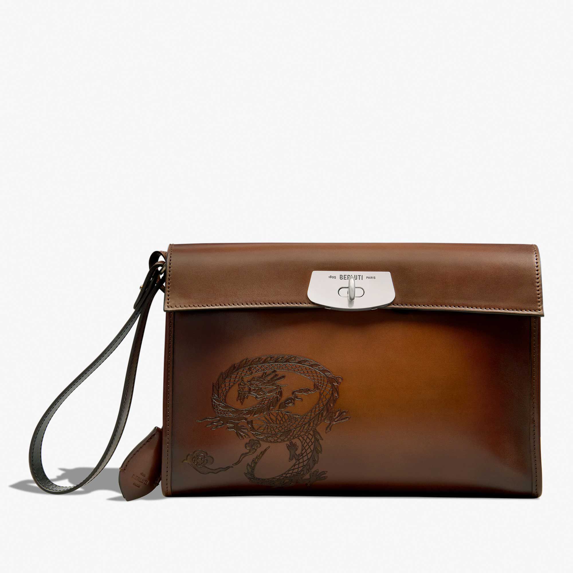 Berluti sales messenger bag