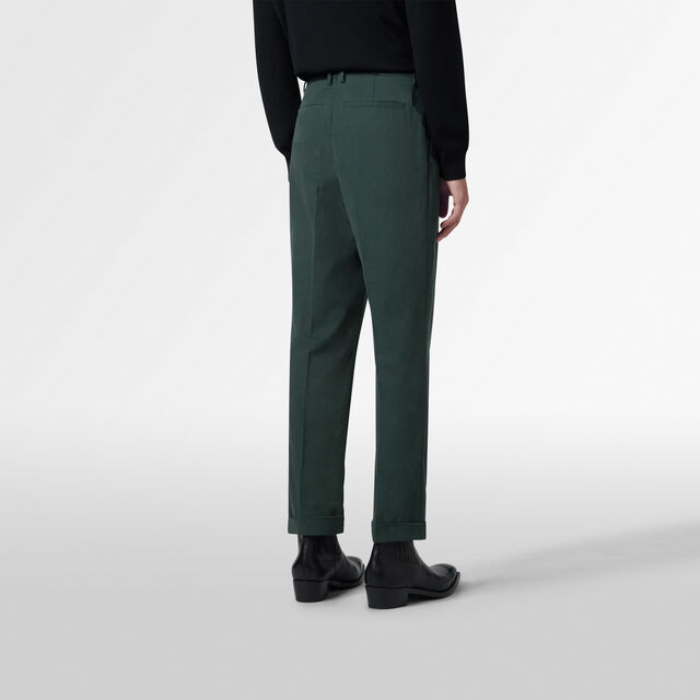 Berluti Trousers, FIR GREEN, hi-res 3