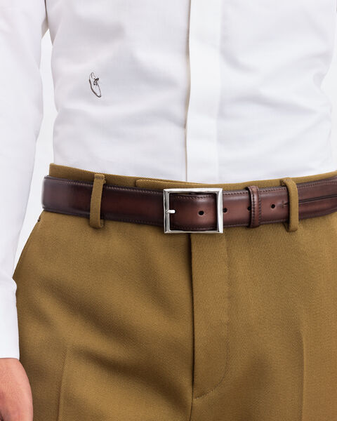 Classic Gaspard Belt, Marrone Intenso, hi-res