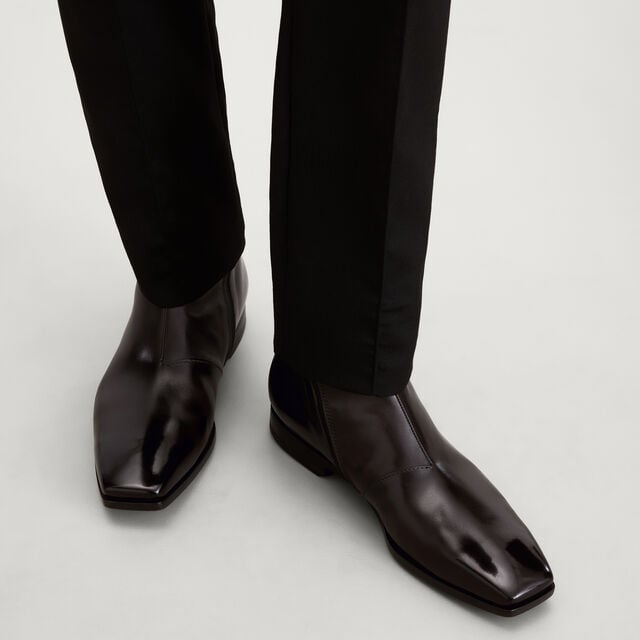 Mont-Thabor Venezia Calf Leather Boot, FONDANT., hi-res 2