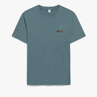 T-shirt avec Détail en Cuir T-shirt avec Détail en Cuir