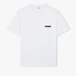 Leather Tag T-Shirt, BLANC OPTIQUE, hi-res