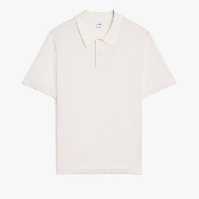 B-Thabor Short Sleeves Polo, OFF WHITE, hi-res 1