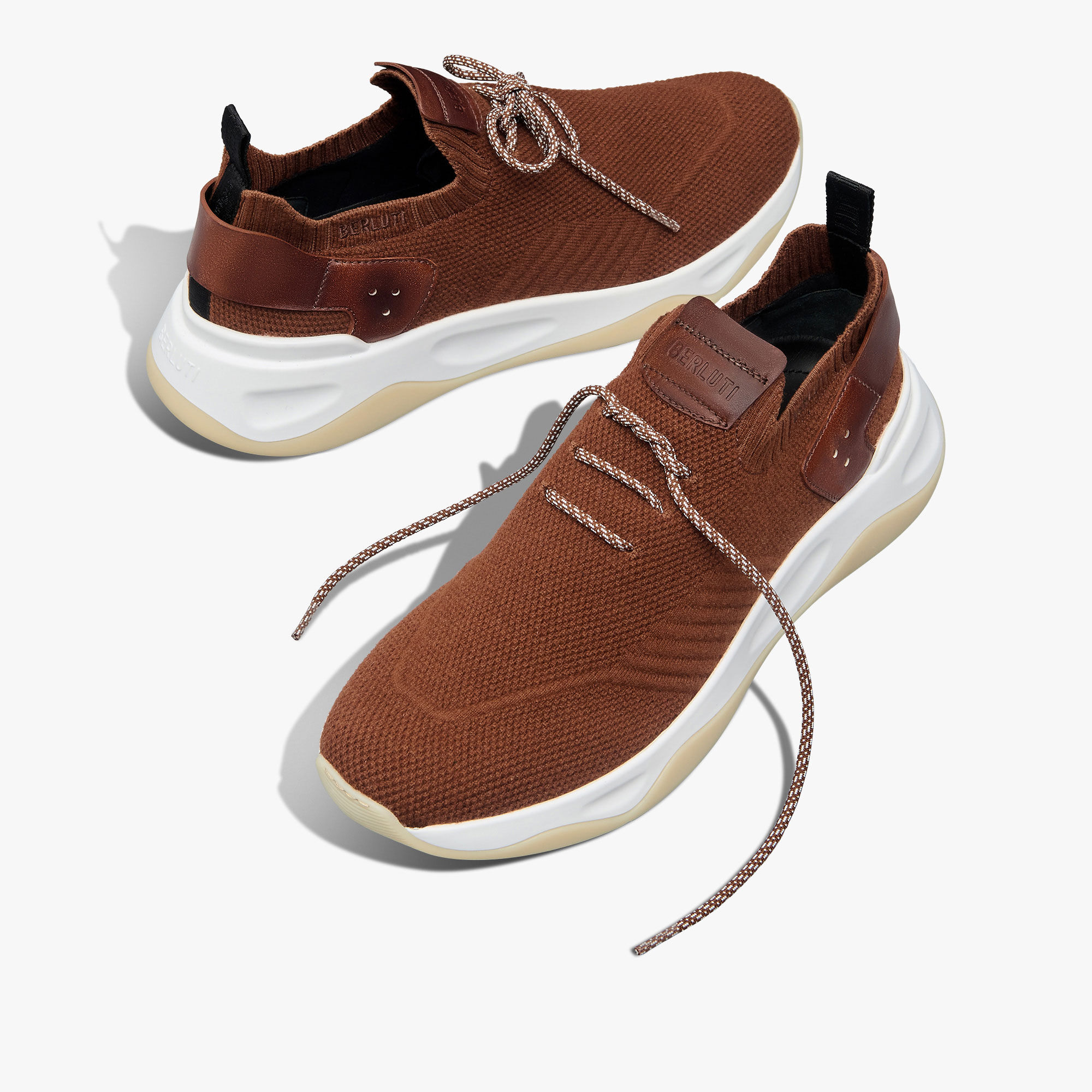 Berluti メンズスニーカー Shadow カシミヤ×レザー製 シャドウ カシミヤ＆レザースニーカー | ベルルッティ JP
