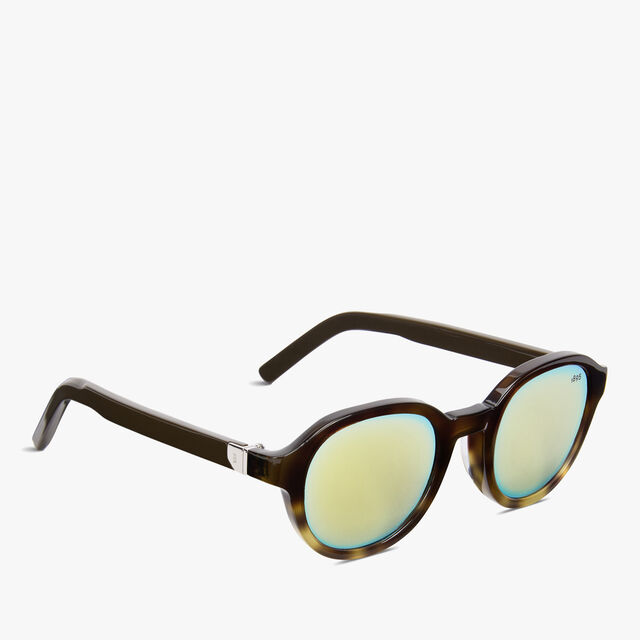 Eclipse Acetate Sunglasses, KHAKI HAVANA+GOLD, hi-res 2