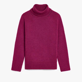 Leather Braiding Turtleneck Leather Braiding Turtleneck