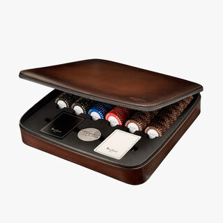 Leather Poker Game, BRUN, hi-res