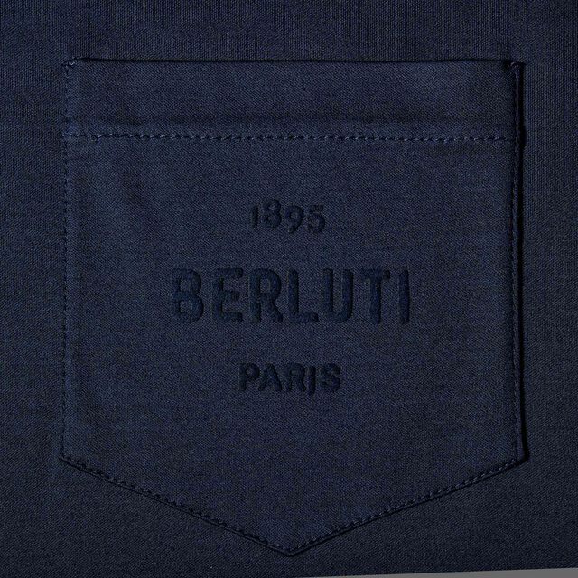 Pocket Logo T-Shirt, MARINE, hi-res 5
