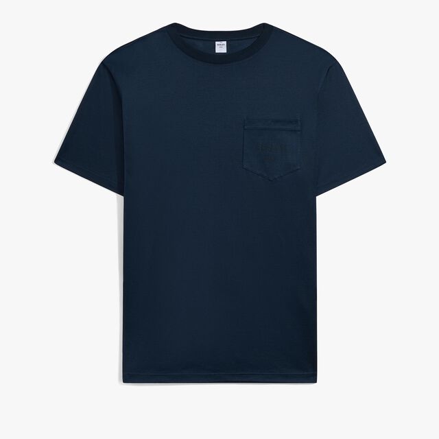 Pocket Logo T-Shirt, MARINE, hi-res 1