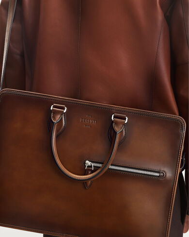 Un Jour Briefcase, Cacao Intenso, hi-res