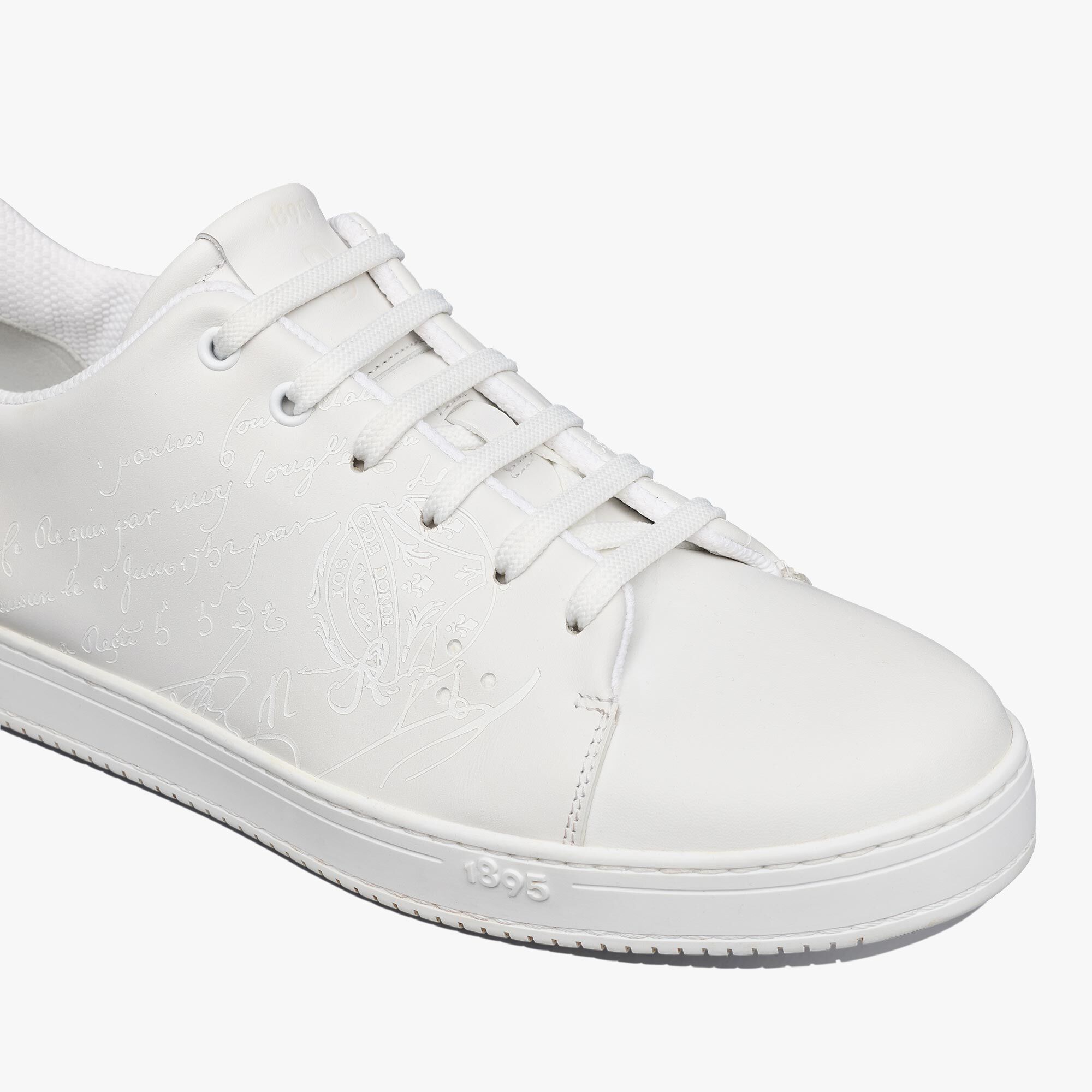 Berluti white sneakers hot sale