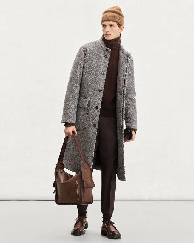 Périple Hobo Shoulder Bag, Soft Brown, hi-res