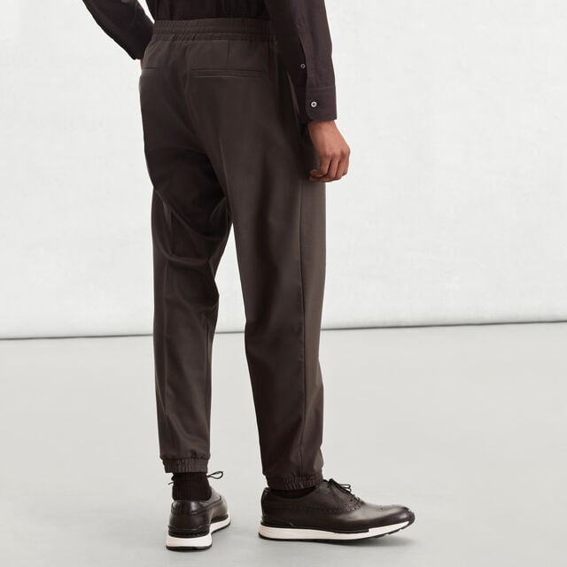 Fast Track Wool Jogpants, EARTH BROWN, hi-res 3