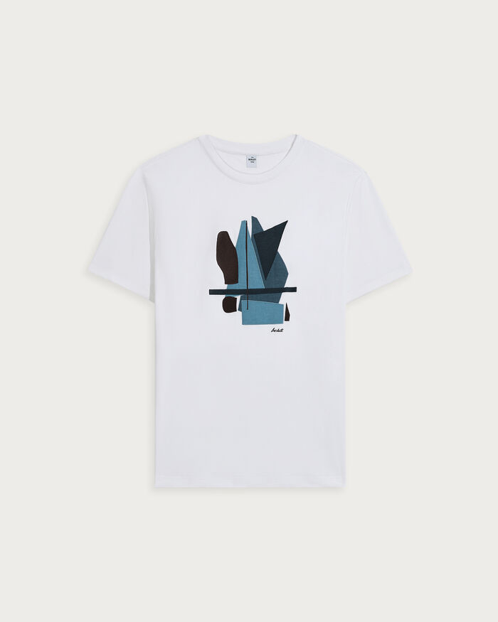 Berluti セイルボートパターン Tシャツ