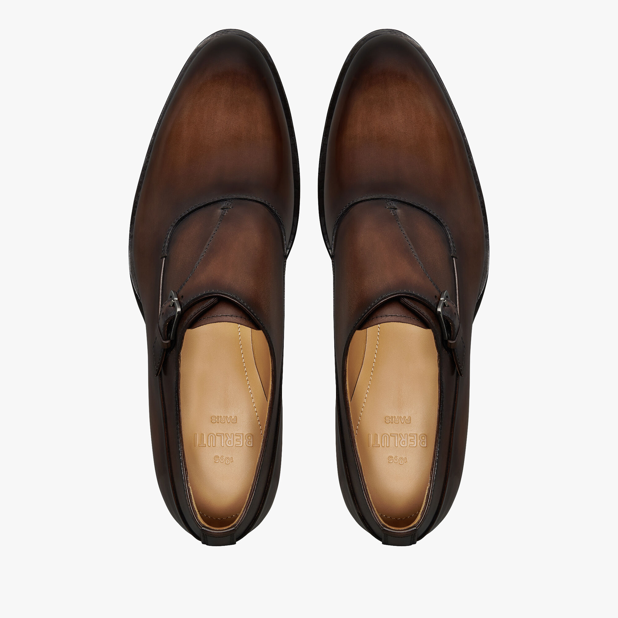Equilibre Leather Monk Shoe, TDM INTENSO, hi-res 3