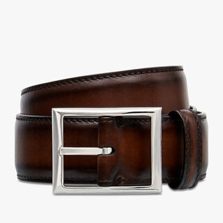 Classic Scritto Leather 35 mm Belt, TDM INTENSO, hi-res